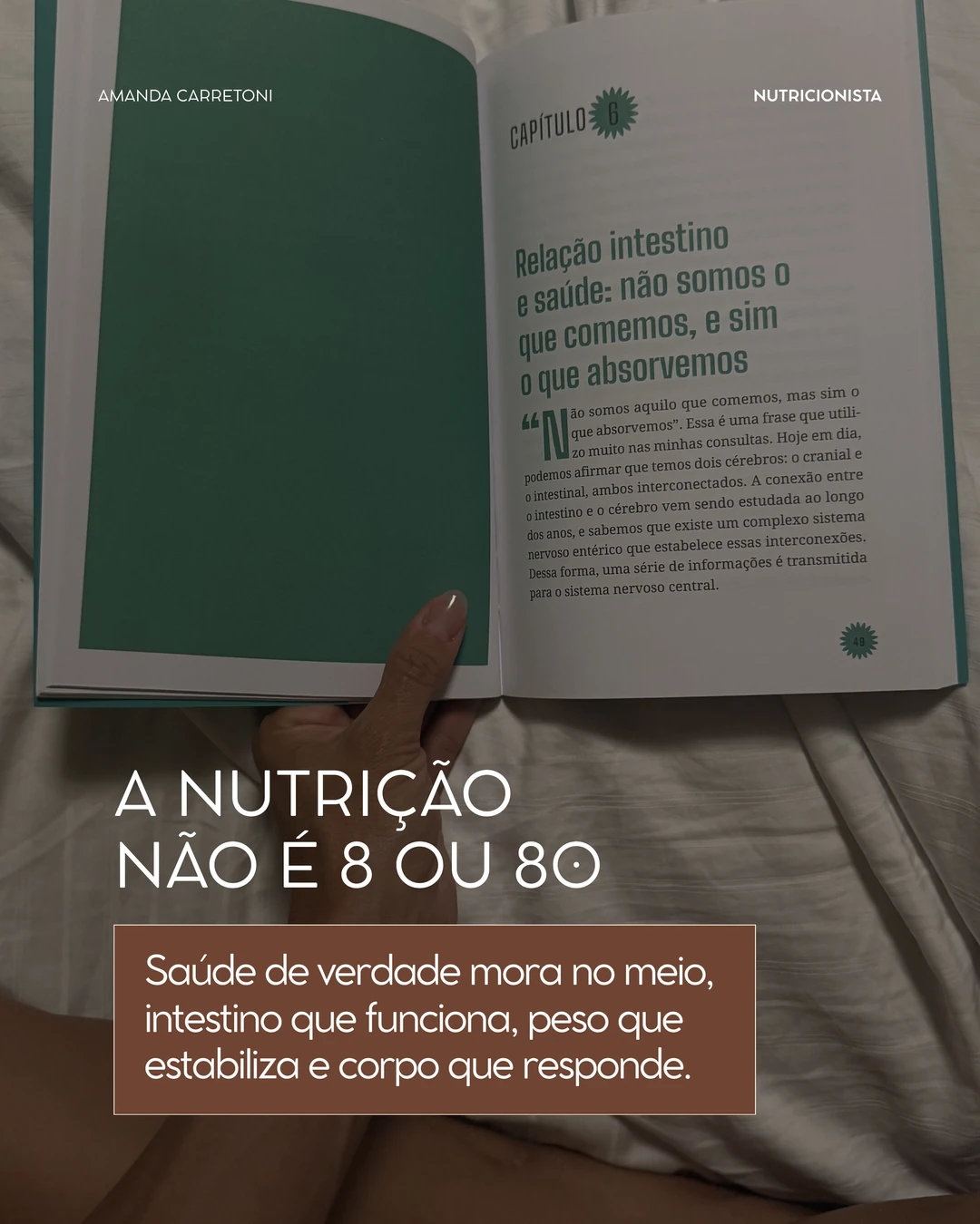 Dra. Amanda Carretoni · Eu não quero ser sua nutricionista se…, 6 de 6