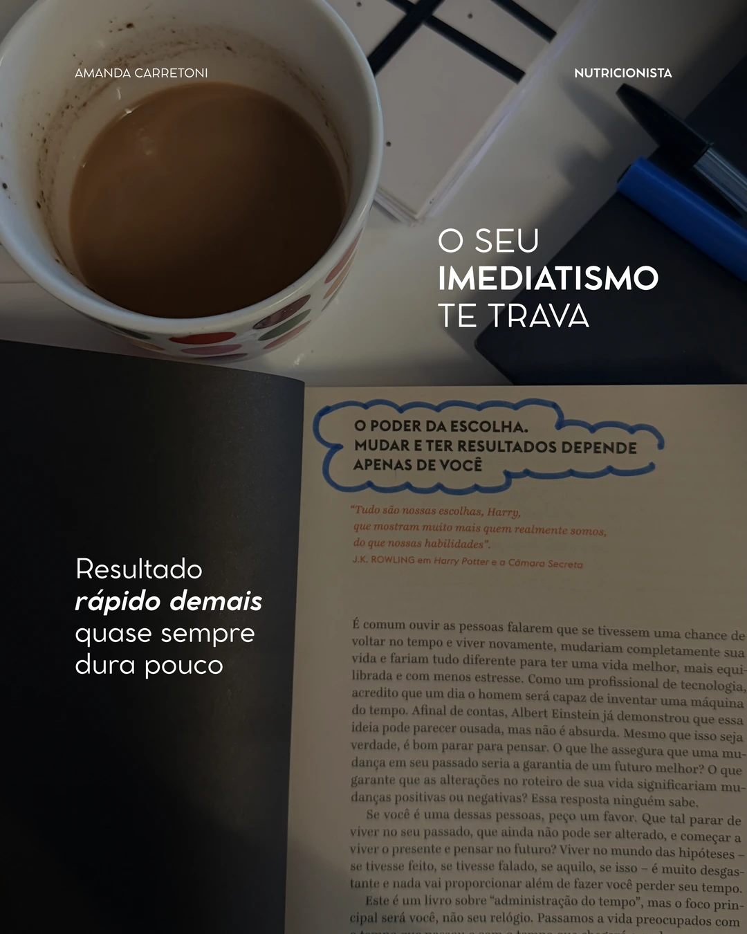 Dra. Amanda Carretoni · Verdades do emagrecimento, 3 de 6