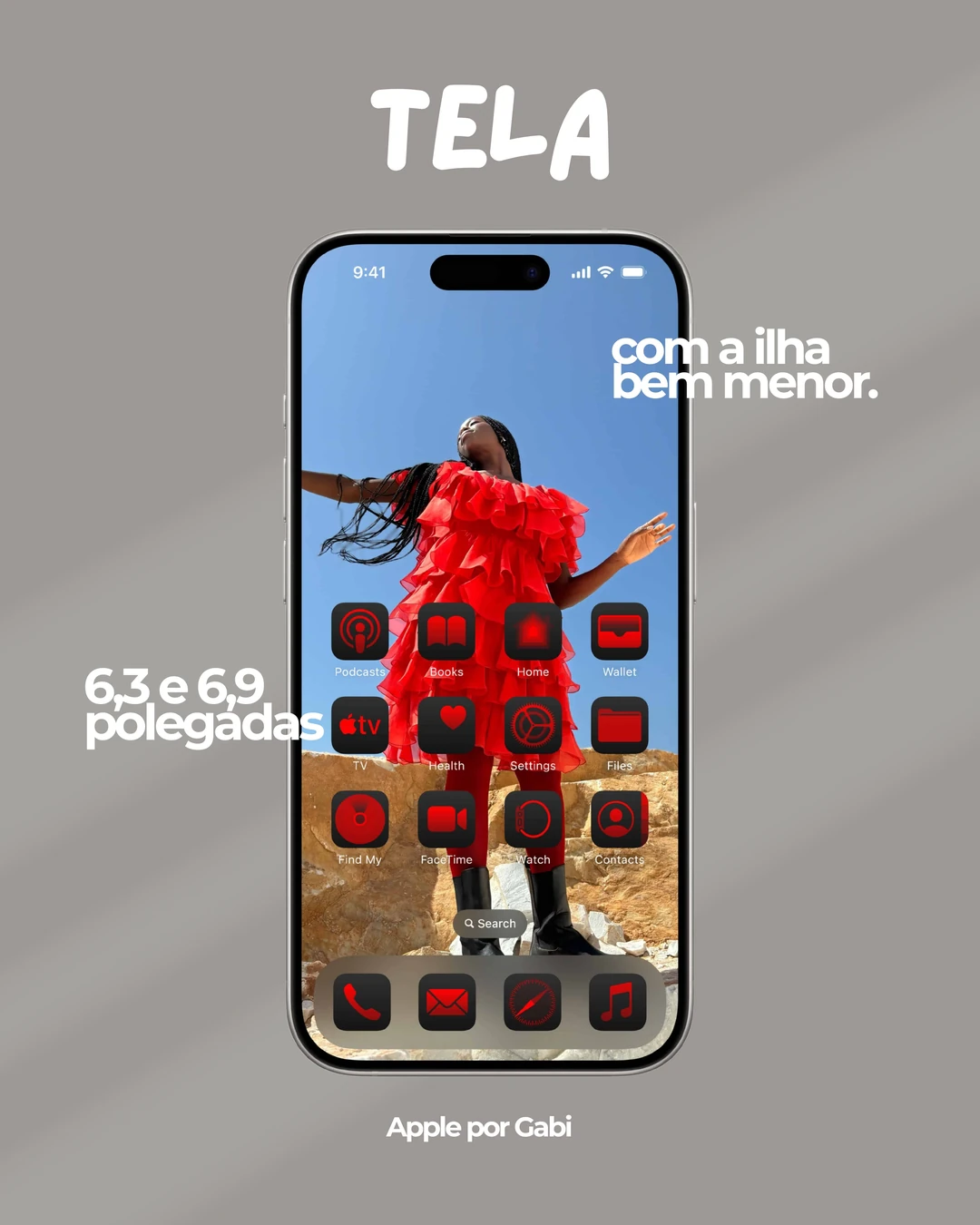 Apple por Gabi · Lançamento iPhone 18, 2 de 7