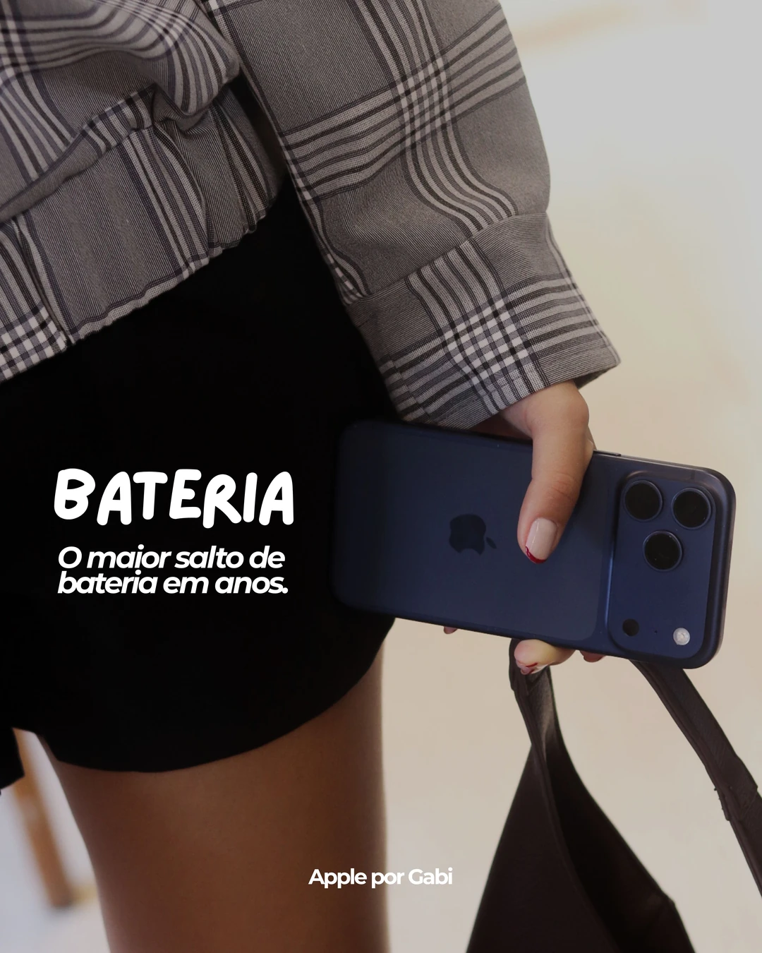 Apple por Gabi · Lançamento iPhone 18, 6 de 7
