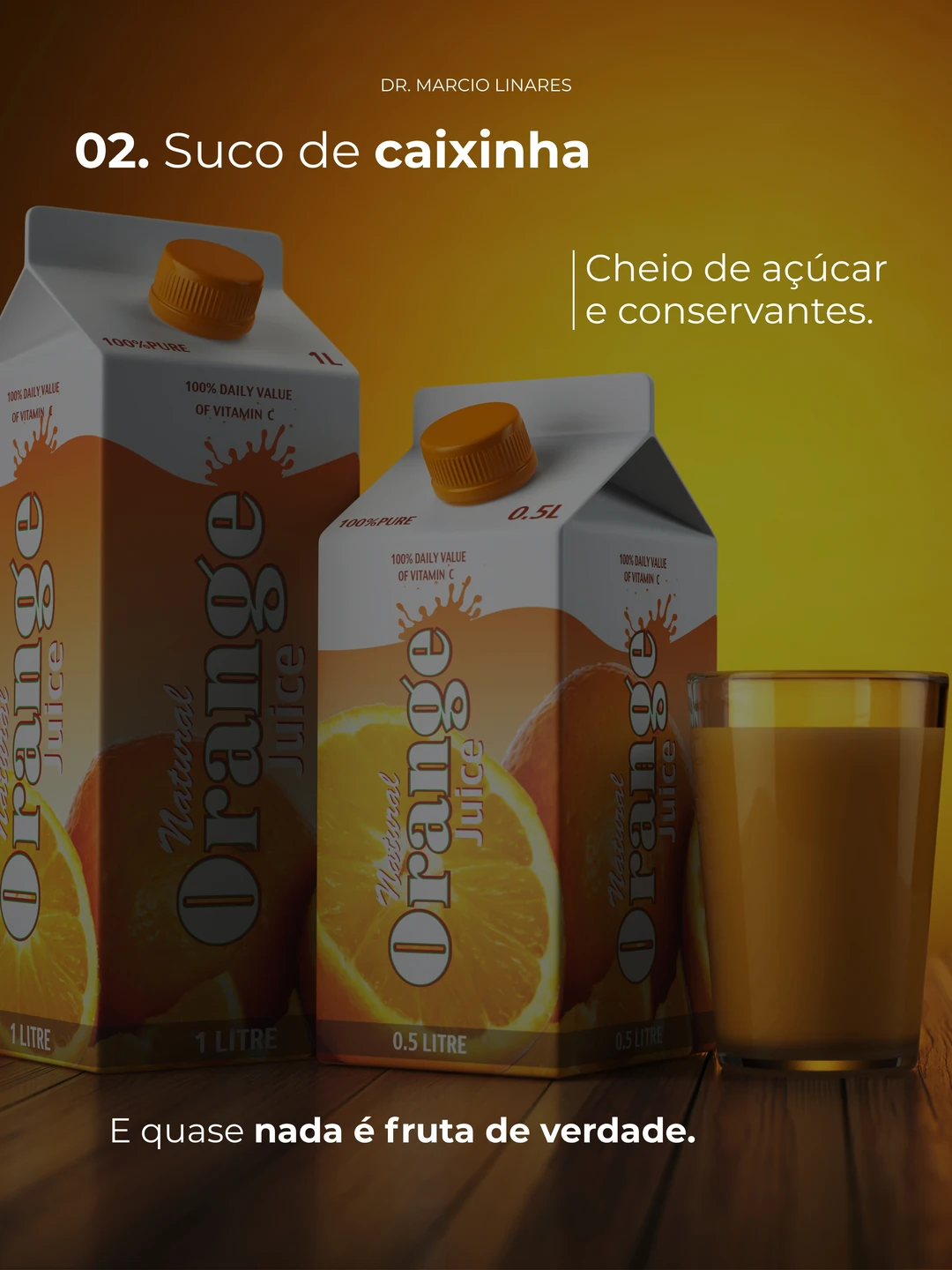 Dr. Márcio Linares · Alimentos que parecem saudáveis, 3 de 7