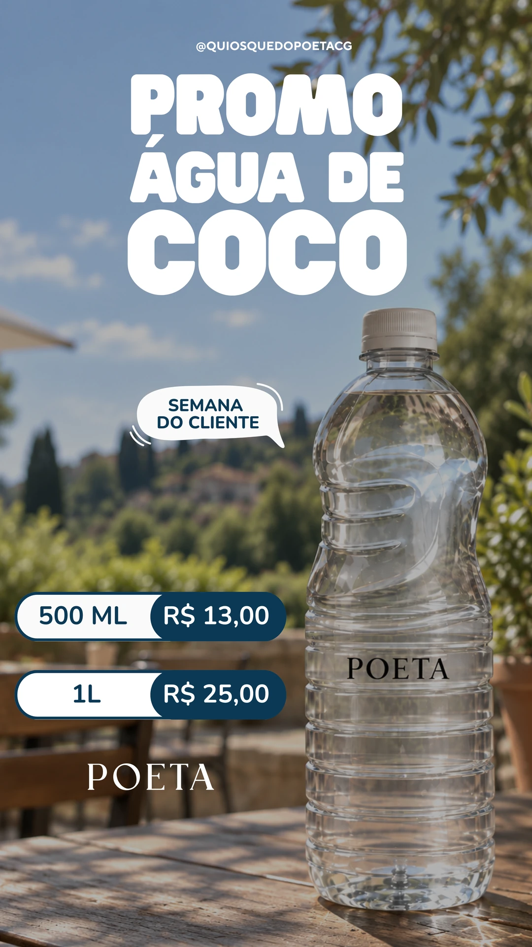 Quiosque do Poeta · Semana do Cliente, 1 de 2