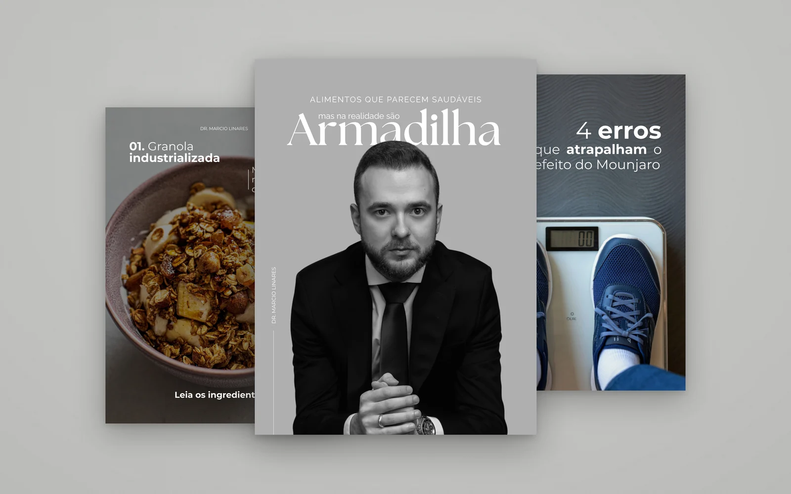Peças de design para Dr. Márcio Linares